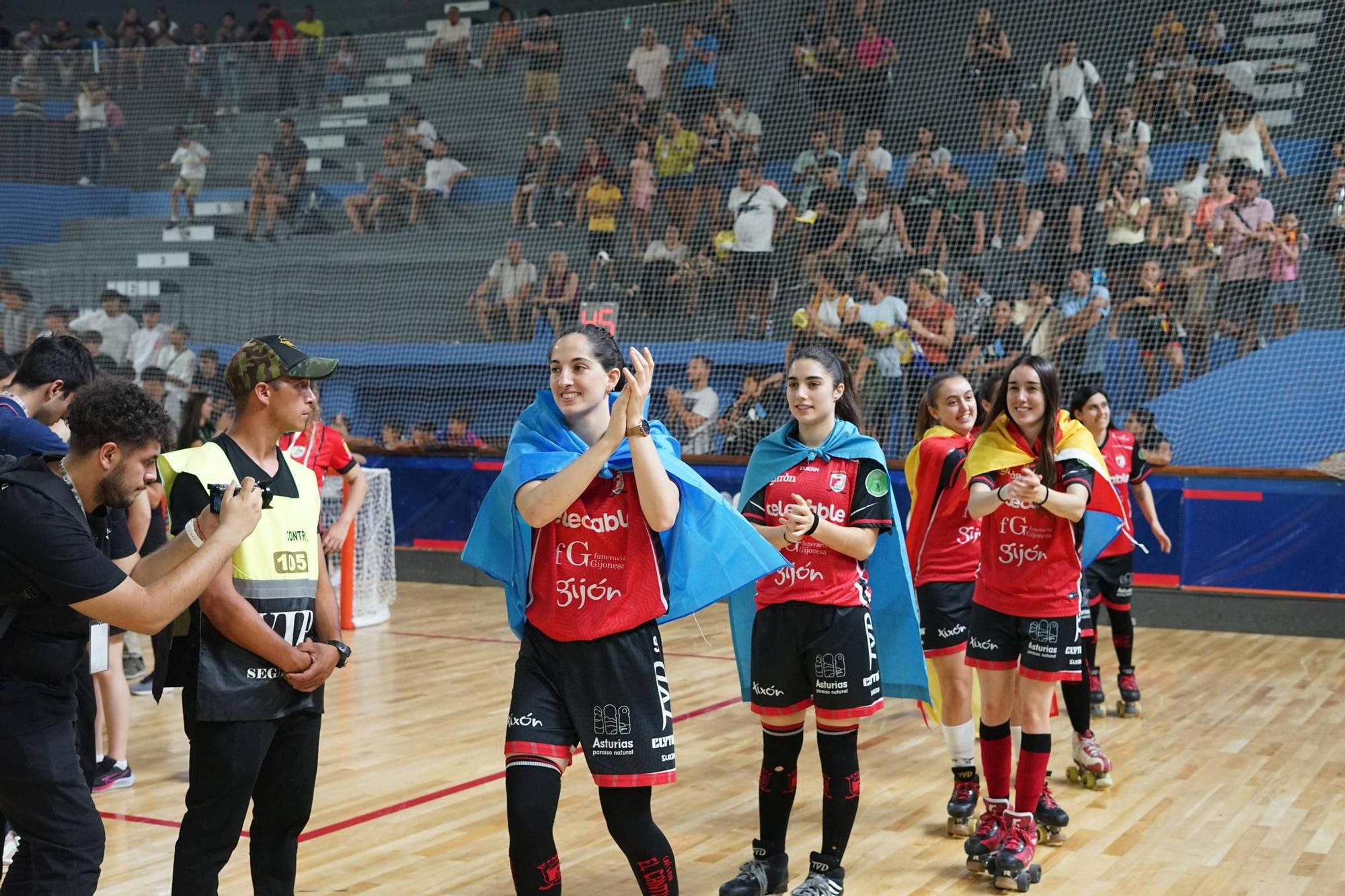 EN IMÁGENES: El Telecable Gijón de hockey hace historia y ya son campeonas del mundo