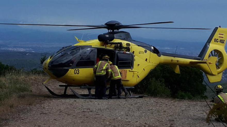 L&#039;helicòpter dels Bombers, foto d&#039;arxiu