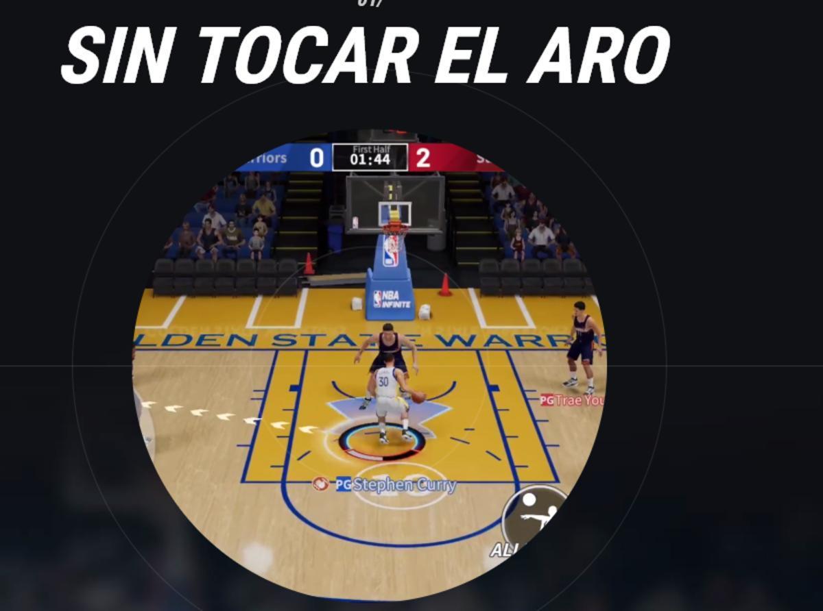 El nou videojoc de bàsquet: NBA Infinite