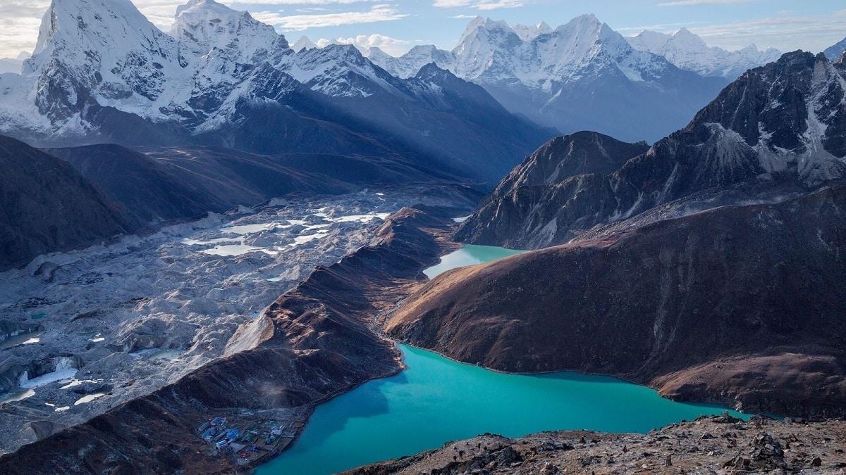 Glaciar en el Himalaya
