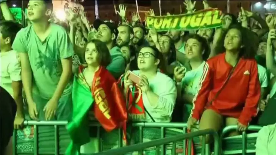 Euforia en Portugal
