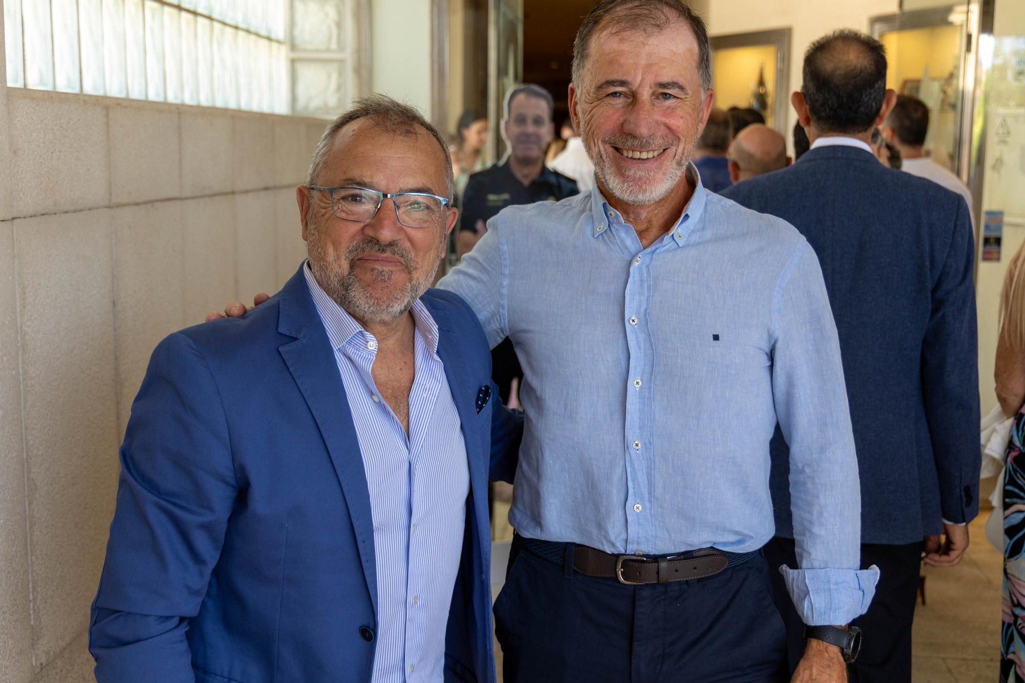 Comida de despedida al Coronel de la Guardia Civil de la Comandancia de Alicante, José Hernández Mosquera