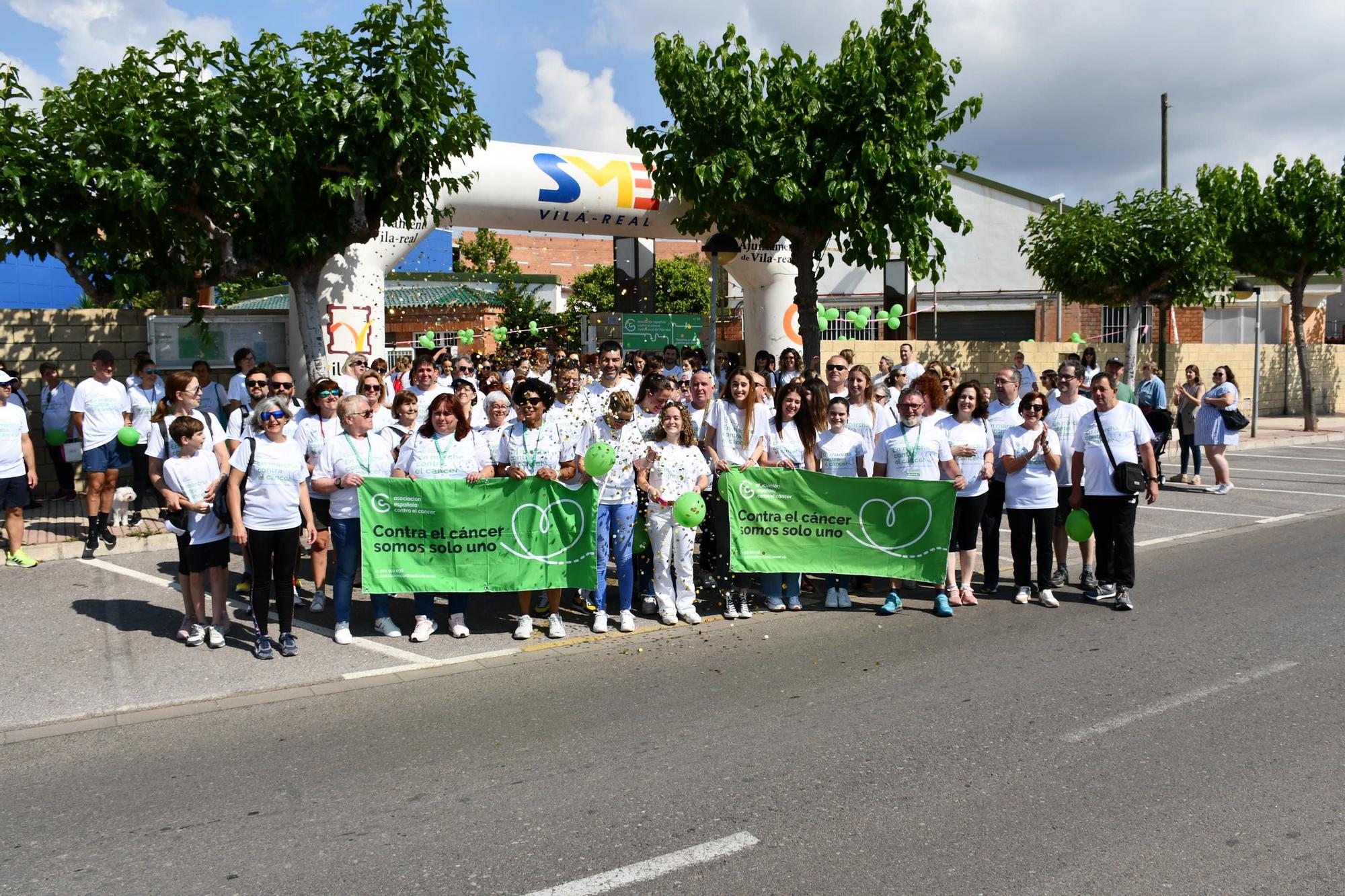 Todas las fotos de la marcha contra el cáncer de Vila-real