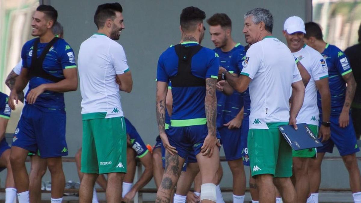 El Betis disputó su primer amistoso el 14 de julio