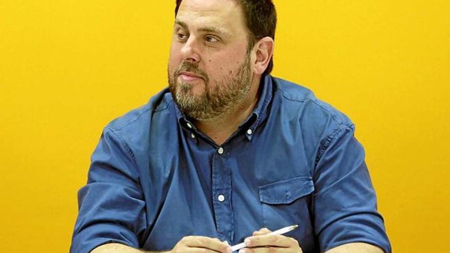 El líder dels republicans, Oriol Junqueras