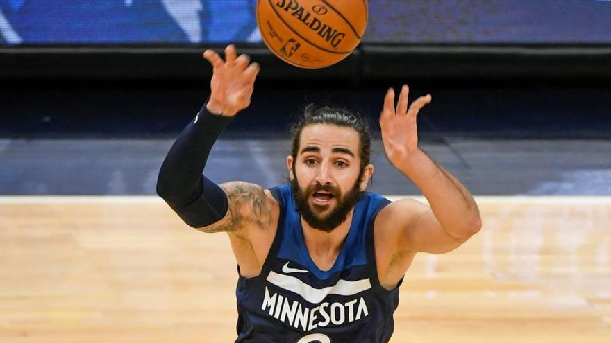 El jugador español Ricky Rubio.