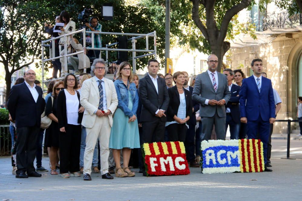 La Diada de l'11 de setembre a Catalunya