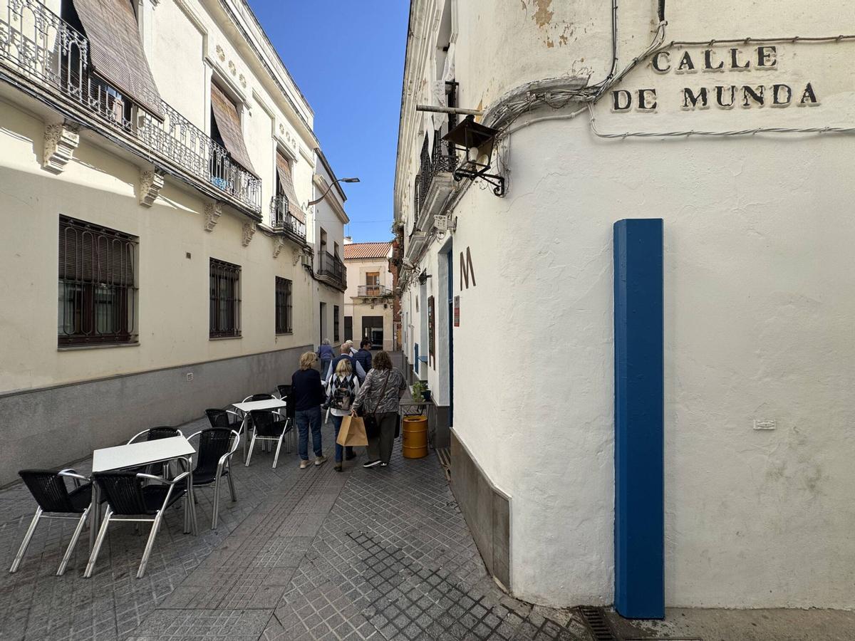 Hamburguesería de la calle La Munda, donde se han producido robos.