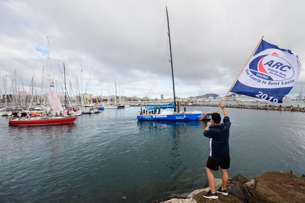 Salida de la regata ARC 2019