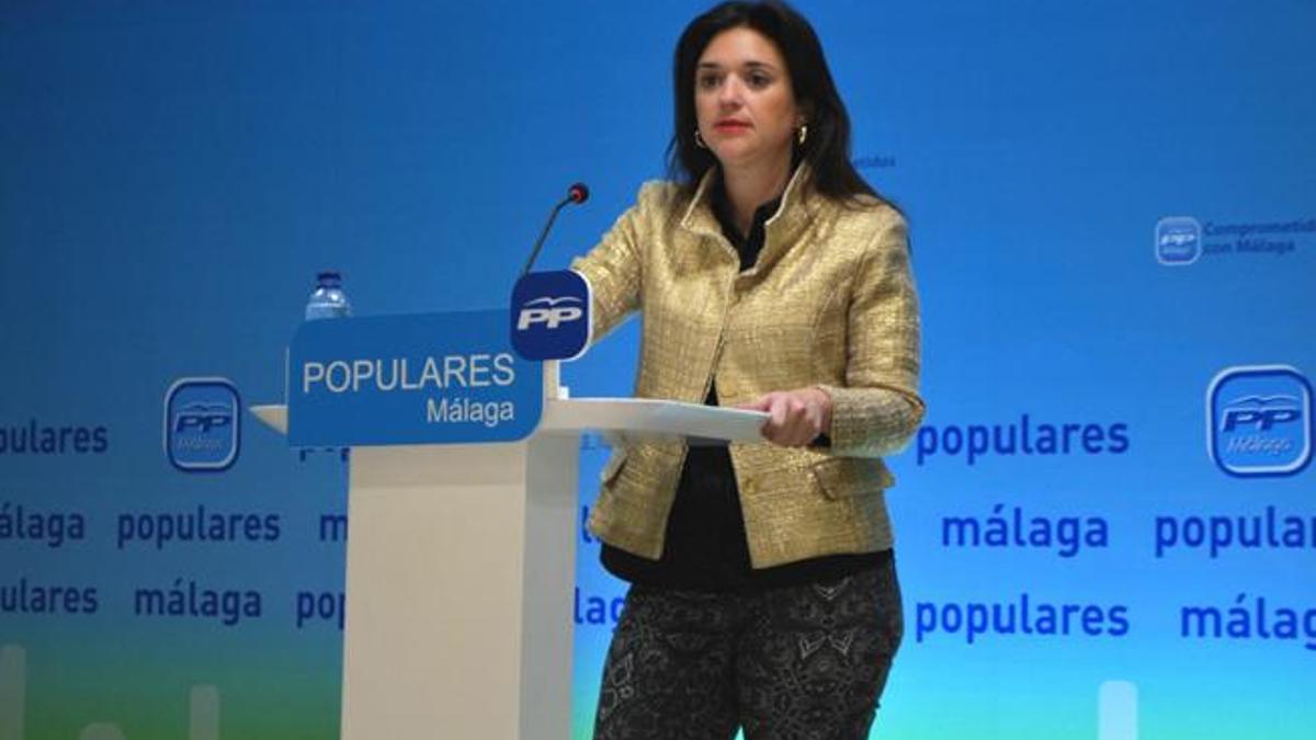 Margarita del Cid durante una comparecencia, en una imagen de archivo