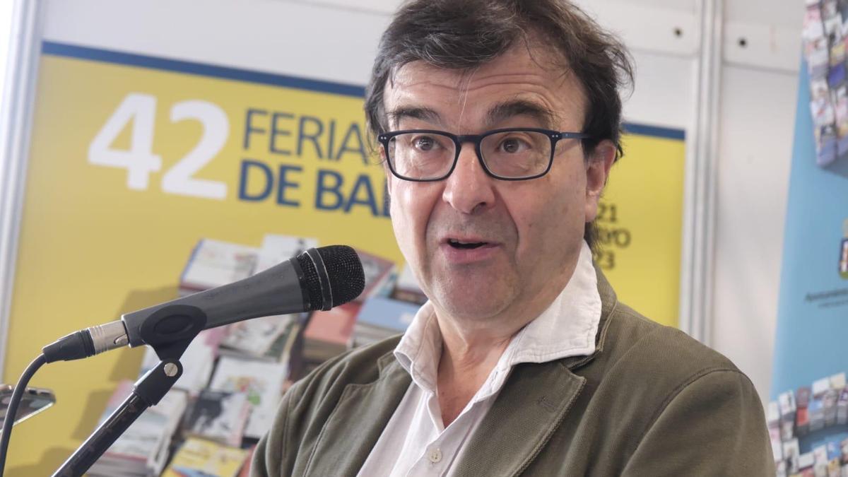 Javier Cercas presenta 'No callar' en la Feria del Libro.