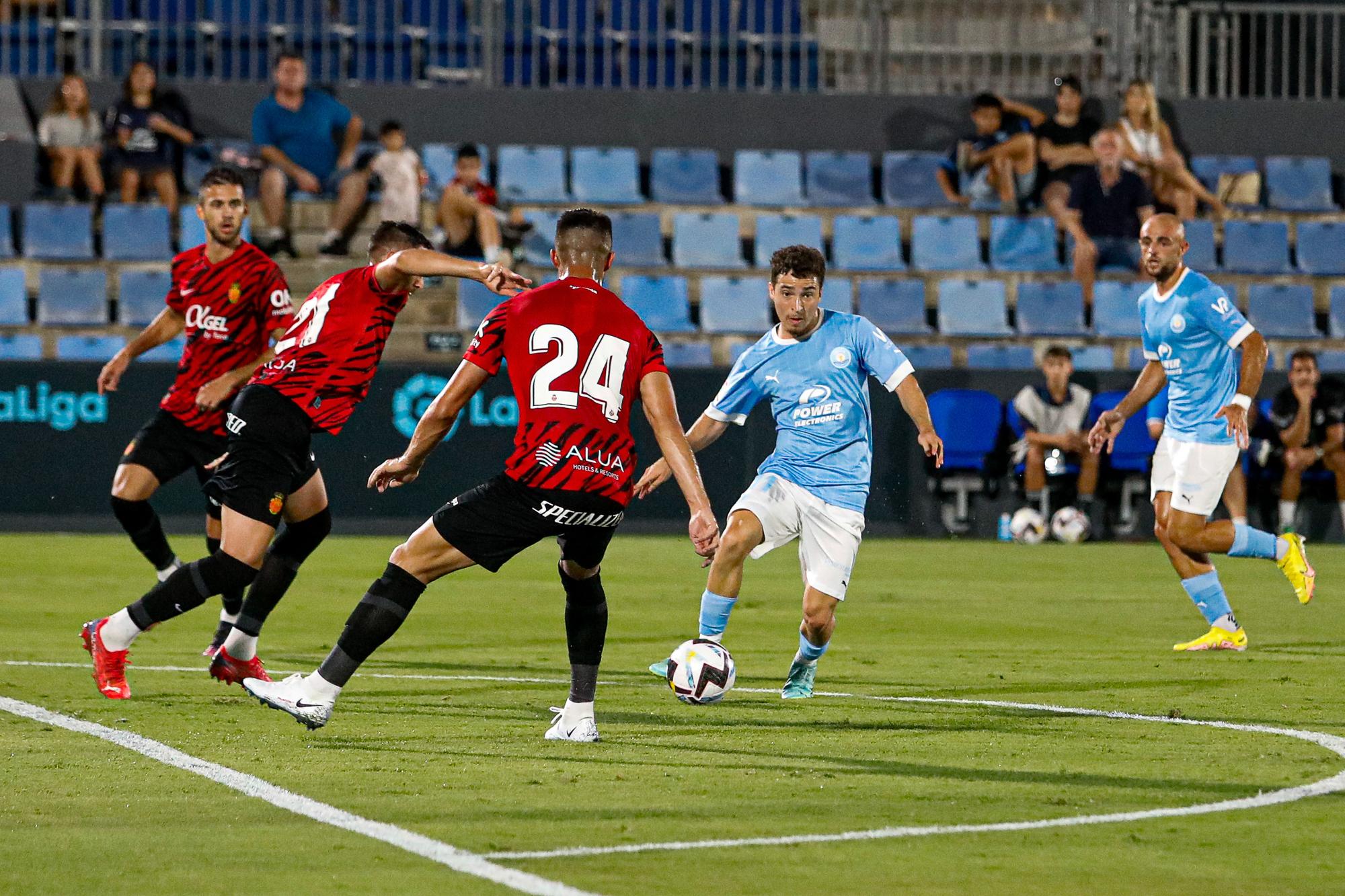 Las imágenes del derbi balear.