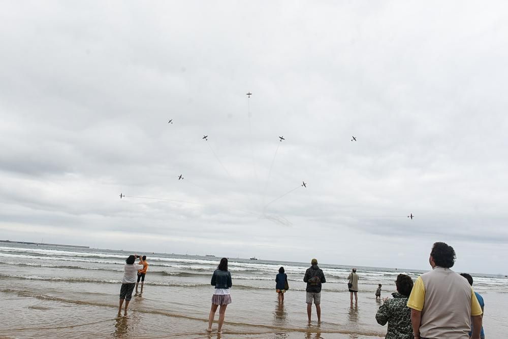 El Festival Aéreo de Gijón, en imágenes