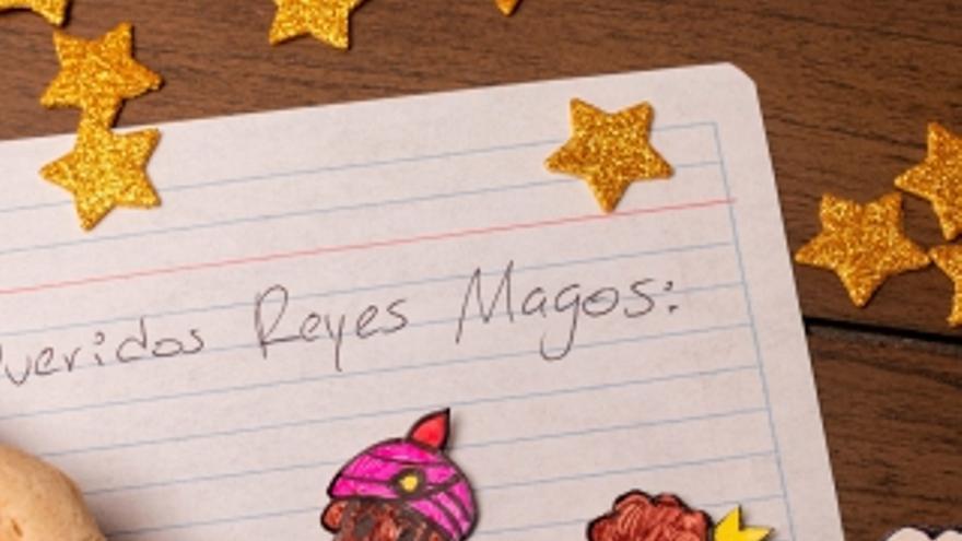 Entrega de cartas a los pajes de Los Reyes Magos