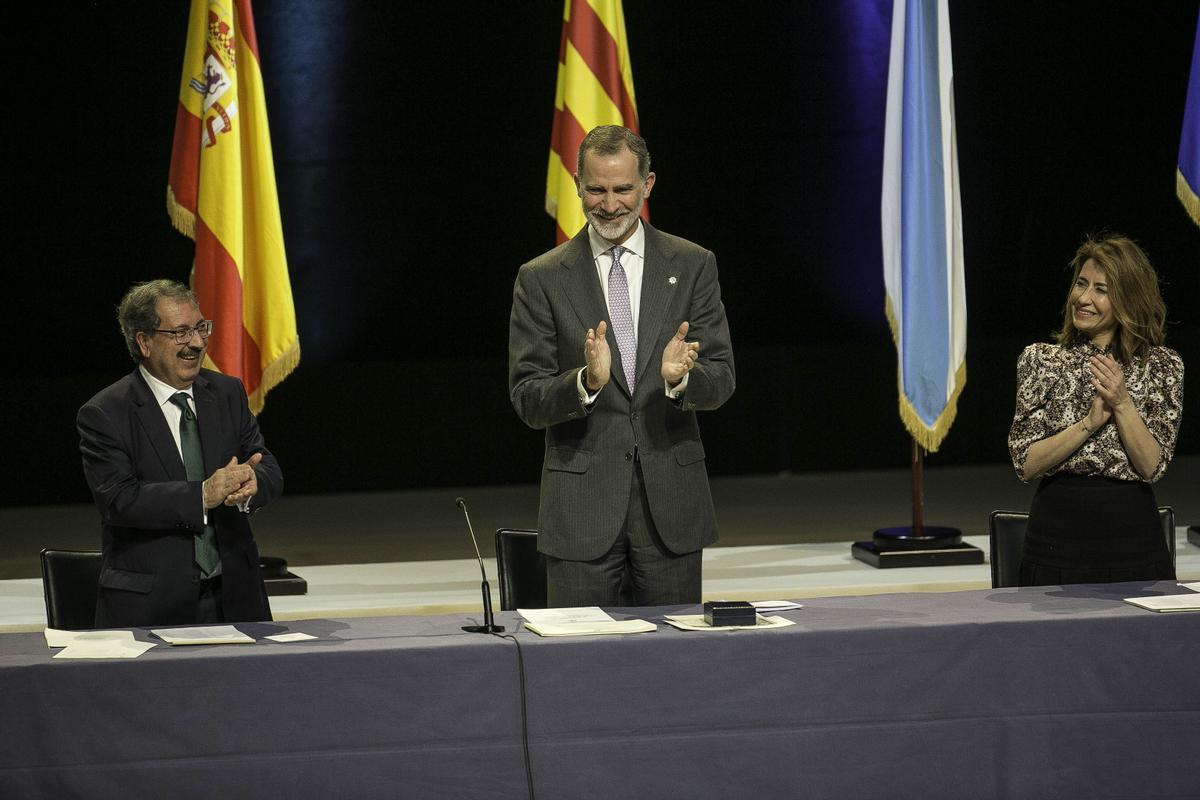 El rey Felipe VI preside en Barcelona la entrega de despachos a los nuevos jueces