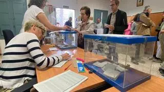Elecciones a pedáneo: El 8% de los censados en el Camp d'Elx votan a cuatro horas de cerrarse las urnas