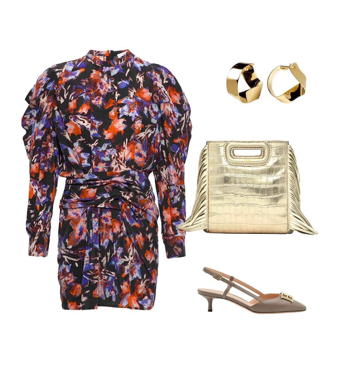 Look con vestido print