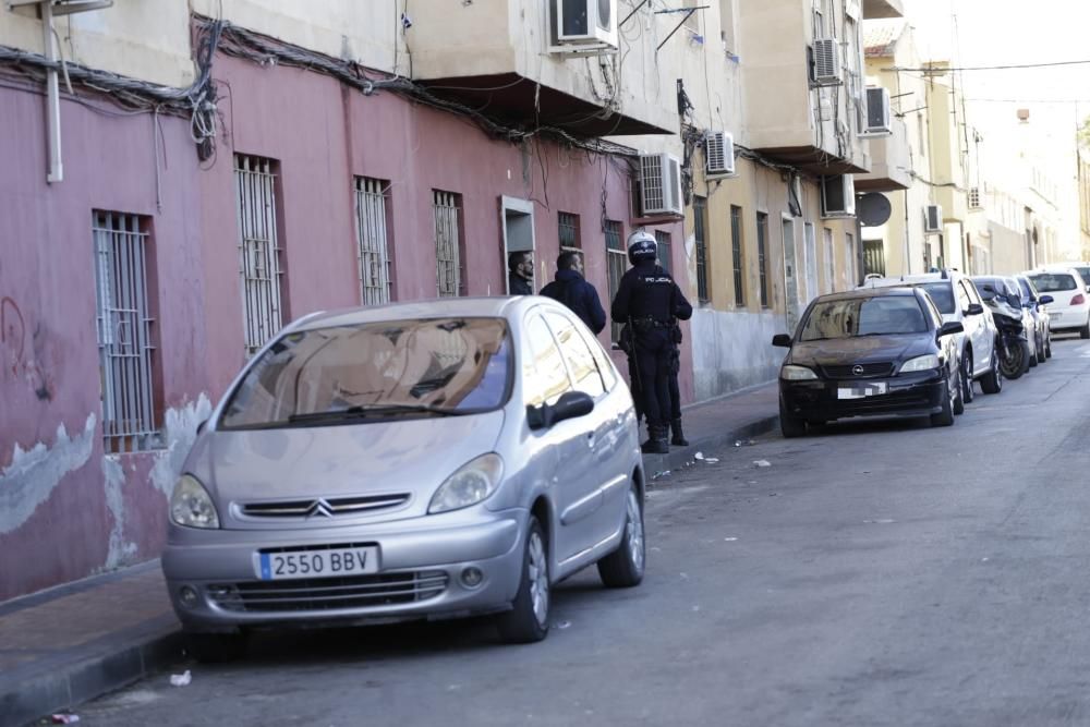 La Policía interviene en un secuestro en el barrio del Espíritu Santo