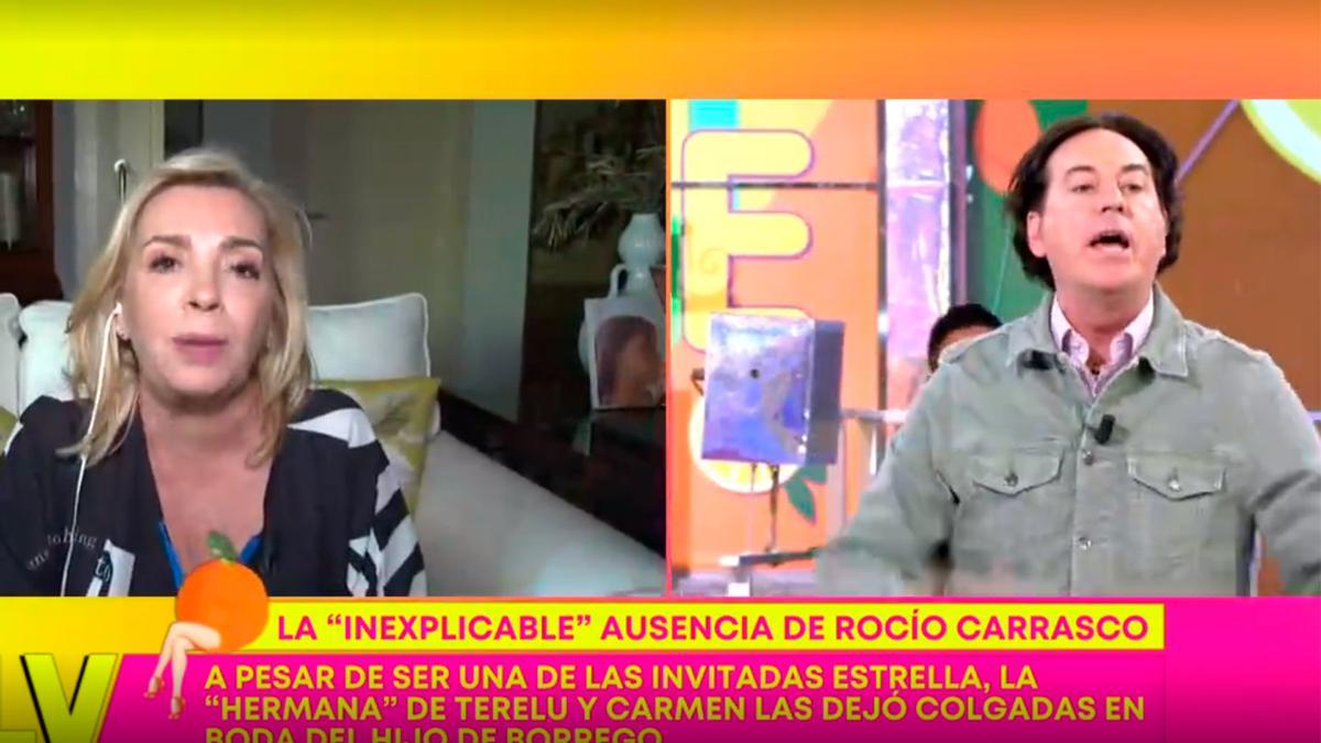 TELECINCO | Un comentario en Sálvame deja en muy mal lugar a Rocío Carrasco  y Fidel: 