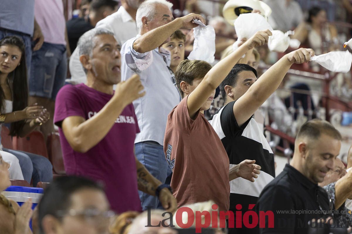Así se vivió el quinto festejo de la Feria Taurina de Murcia en los tendidos