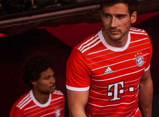 La camiseta del Bayern para la temporada 2022/23