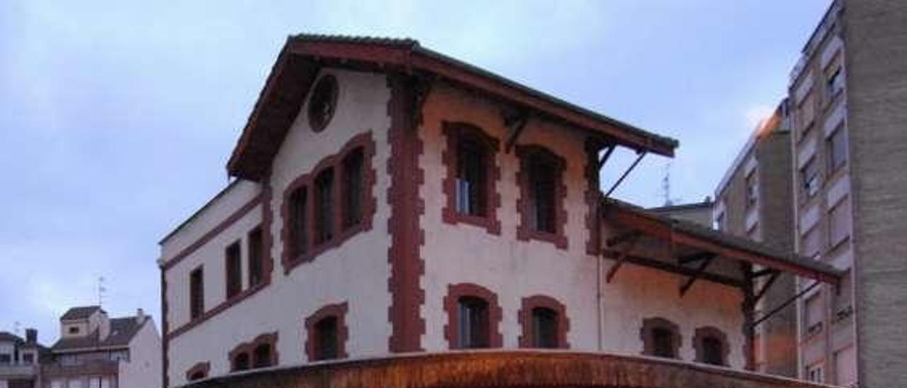 La antigua estación del Vasco.