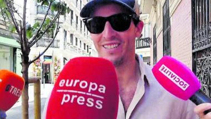 Íñigo Onieva, ayer ante los medios de comunicación.   | // EUROPA PRESS