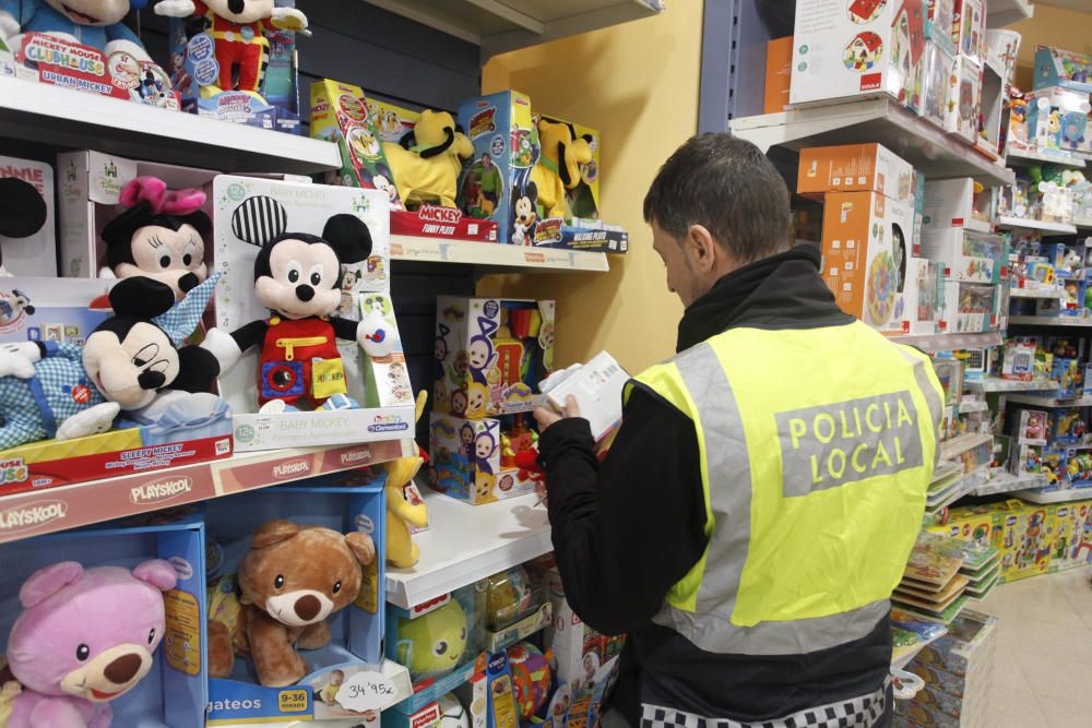 Inspeccions a botigues de joguines de Girona