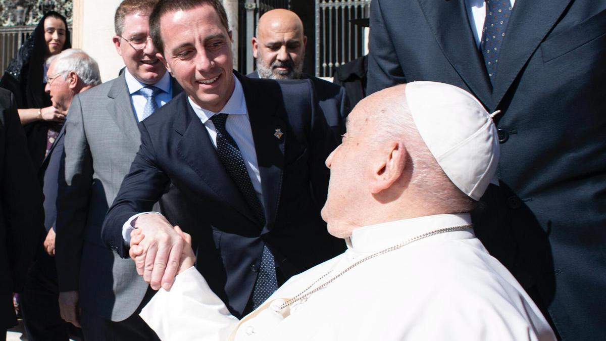El Papa Francisco recibe en audiencia al presidente del Consell de Mallorca