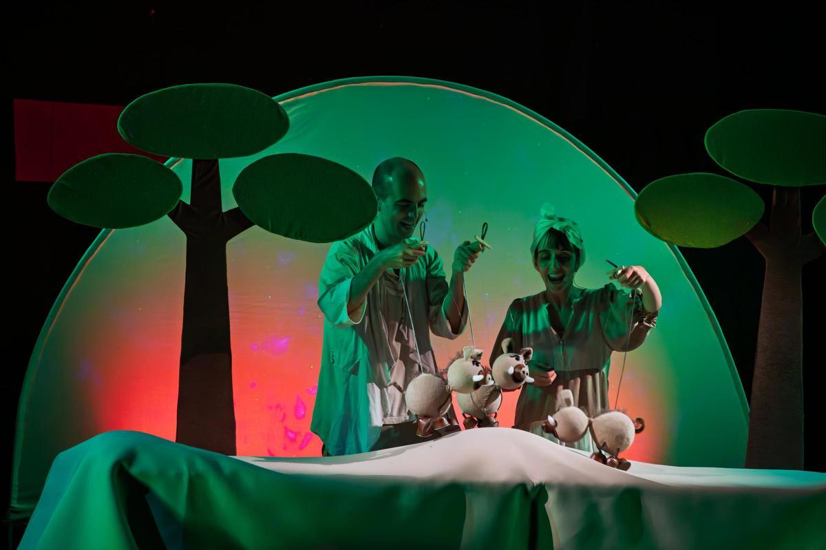 Un espectáculo de la Mostra de Titelles de la Vall d'Albaida 2025.