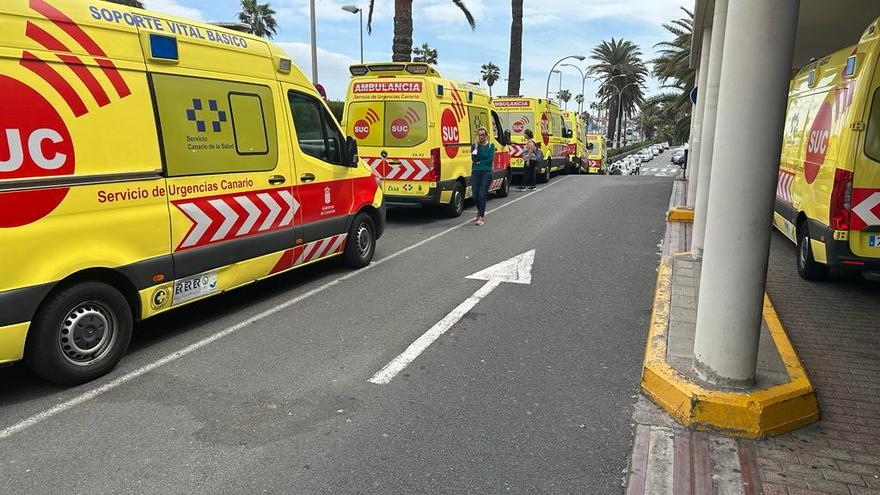 Un hombre y una mujer, en estado grave, tras un atropello en Las Palmas de Gran Canaria