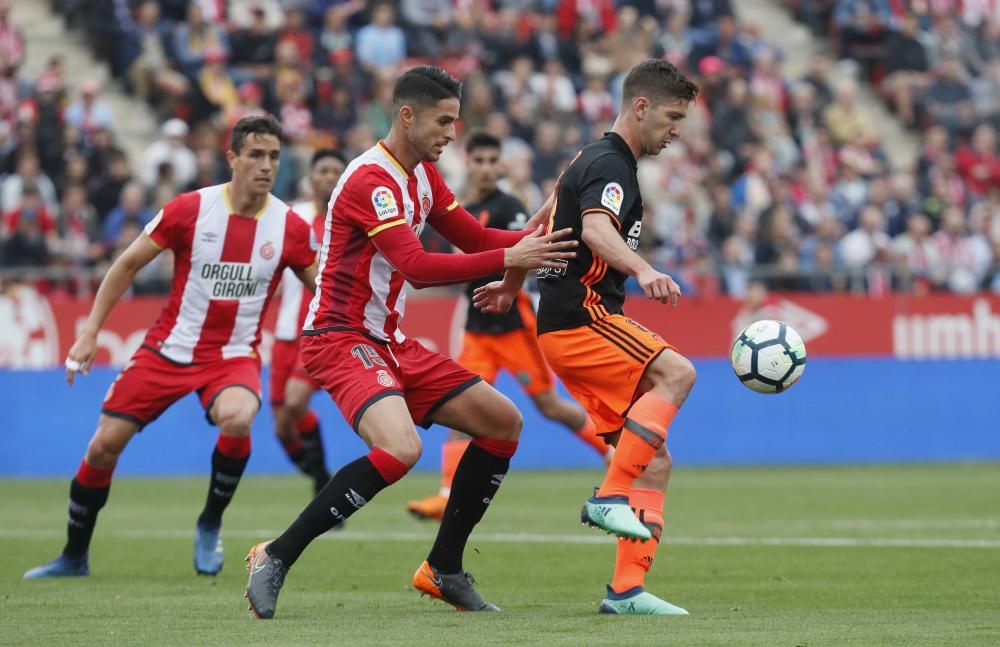 Girona - Valencia, en imágenes