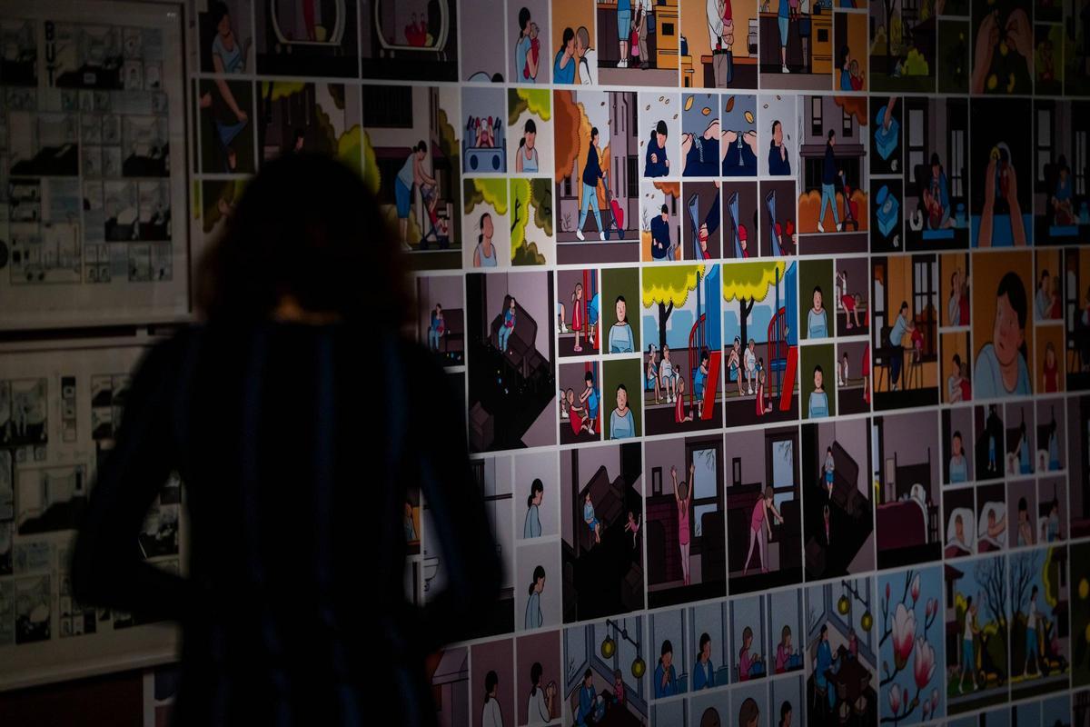 Exposición Chris Ware. Dibujar es pensar en el CCCB
