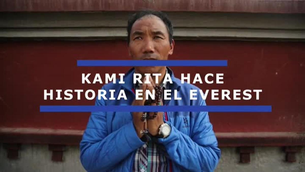 Kami Rita, la persona que más veces ha estado en la cima del Everest