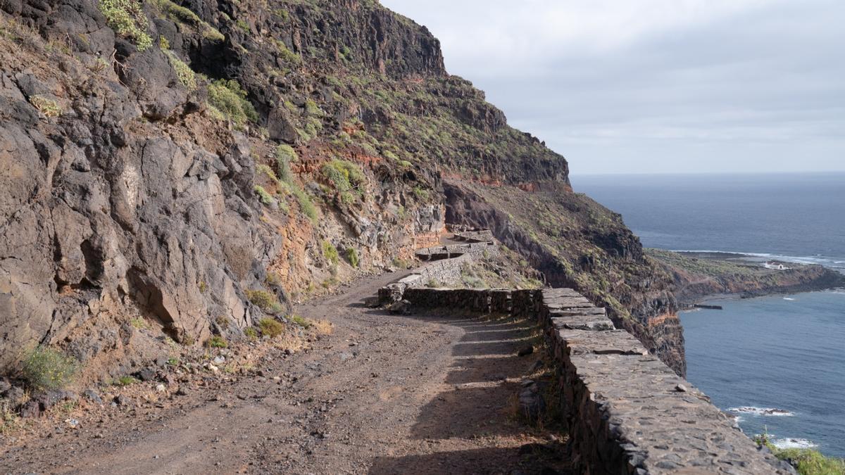 Acceso a Puntallana, San Sebastián