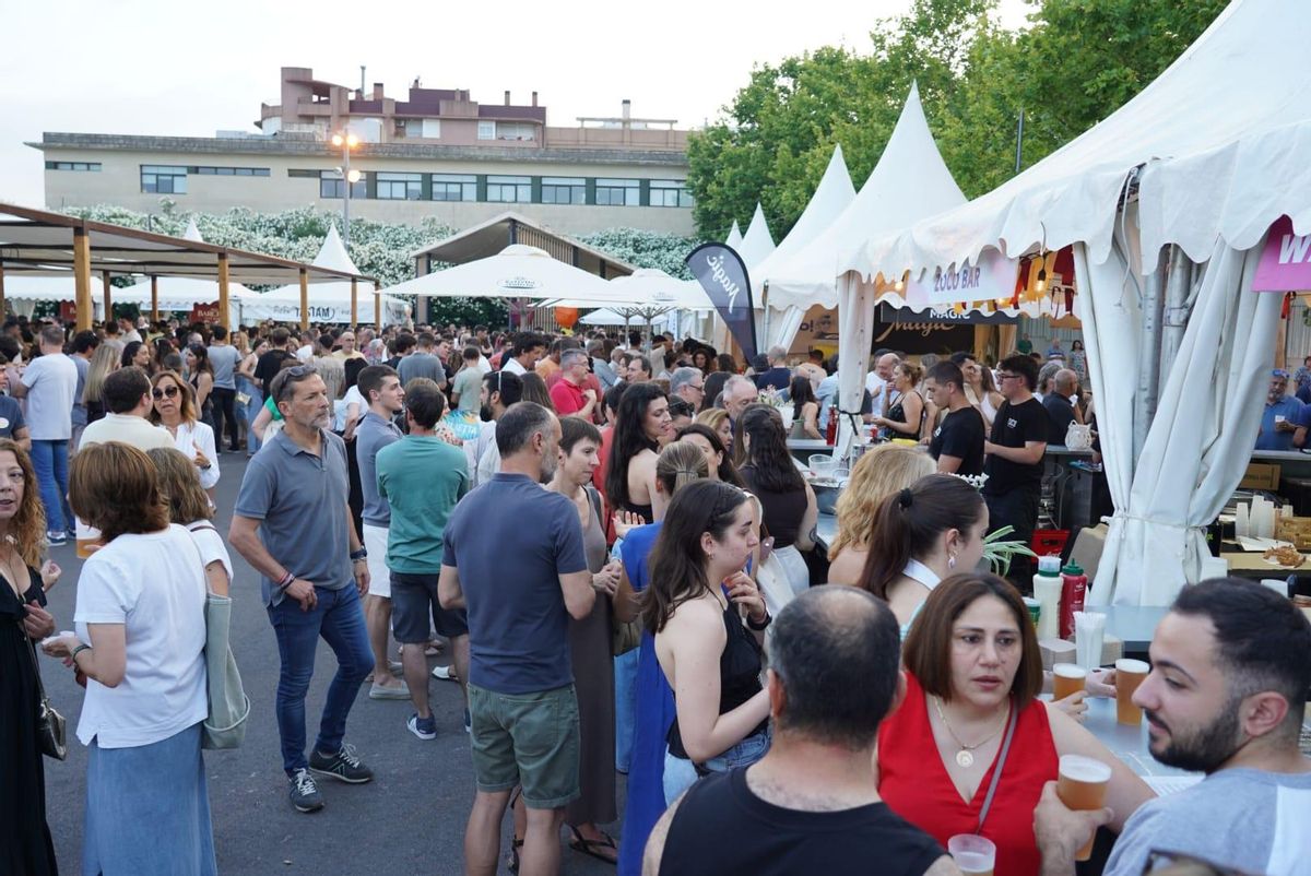 Espacio de gastronomía de la Fira.