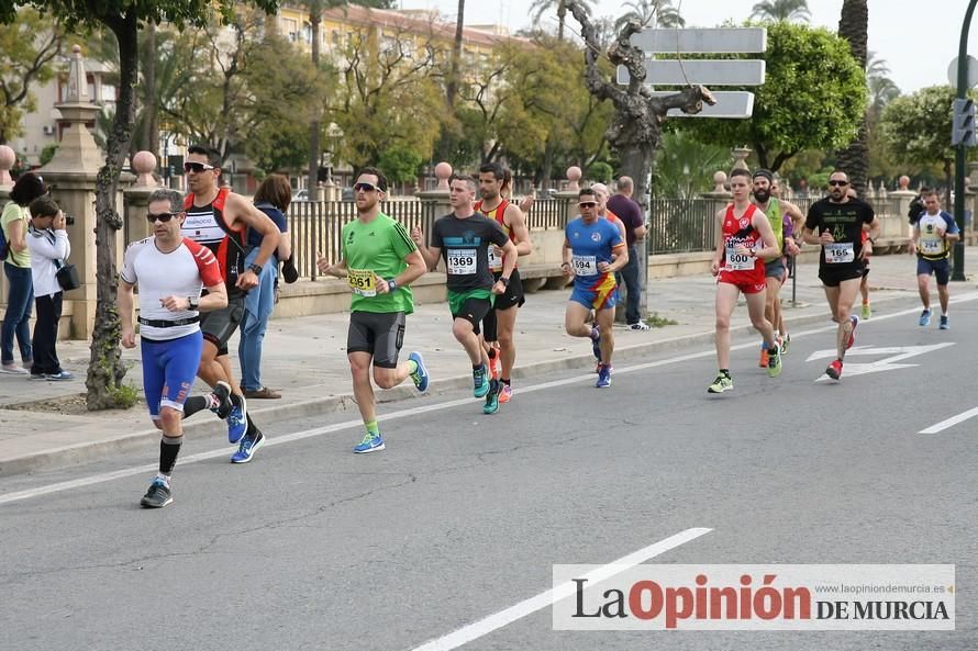 Media Maratón de Murcia: paso por la Avenida del Infante