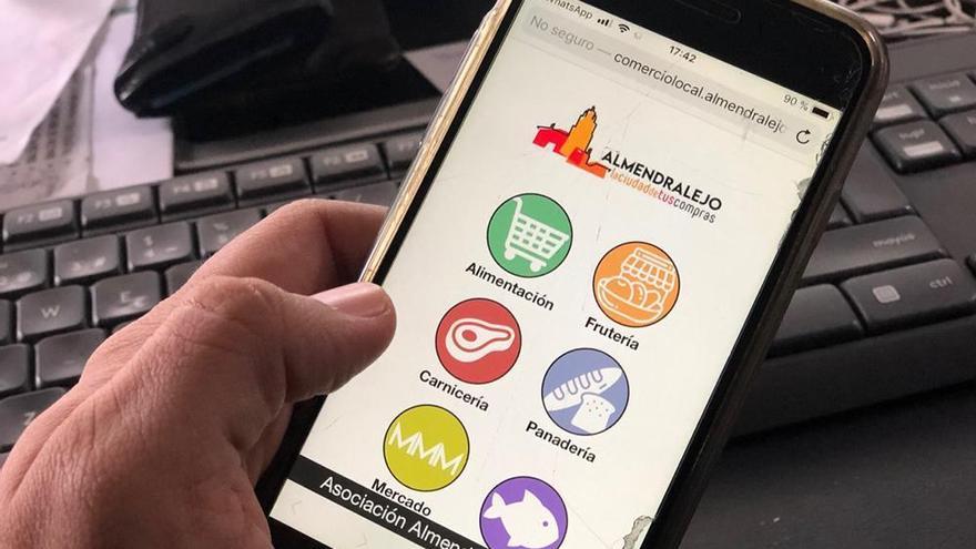 Una aplicación da a conocer las tiendas y comercios que ofrecen servicios en Almendralejo