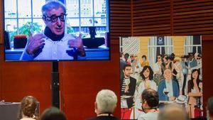 Woody Allen, en la rueda de prensa virtual de presentación de ’Rifkin’s Festival’