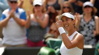 Muguruza se mete en cuartos de final en Wimbledon