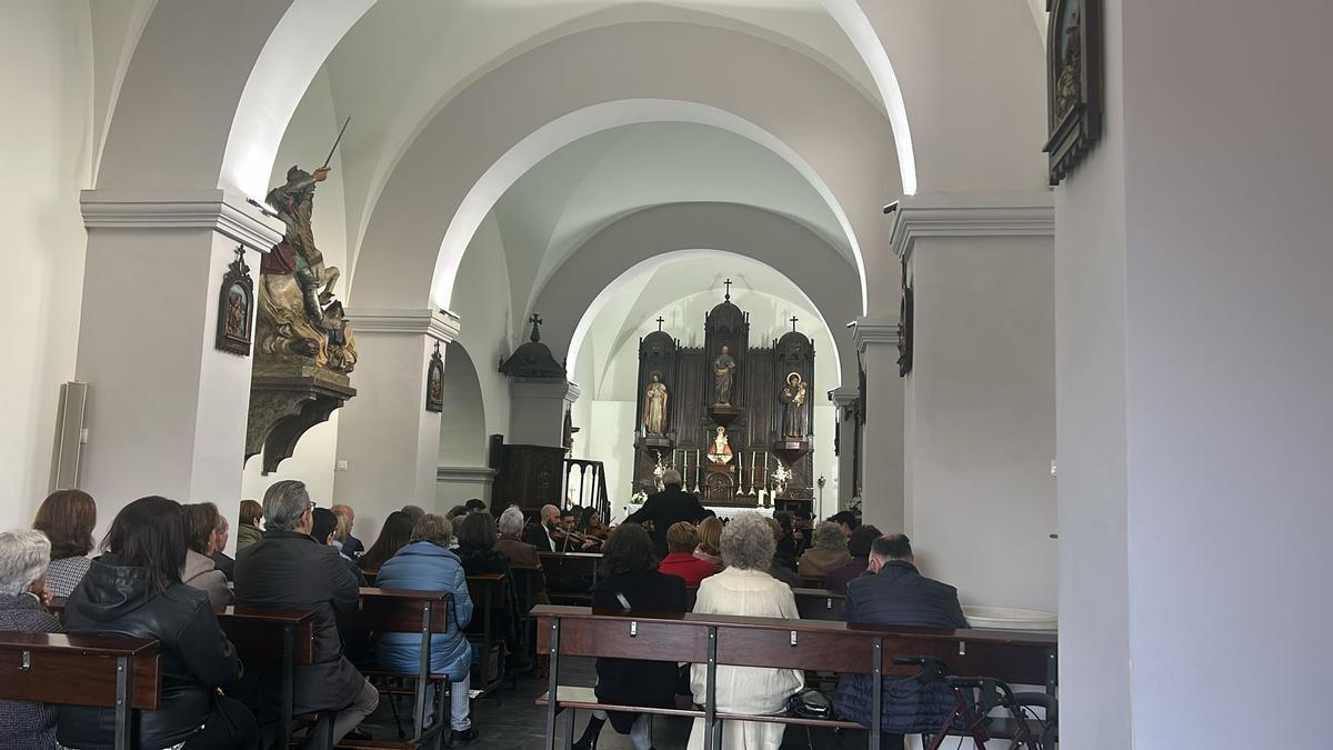 Un instante del concierto.