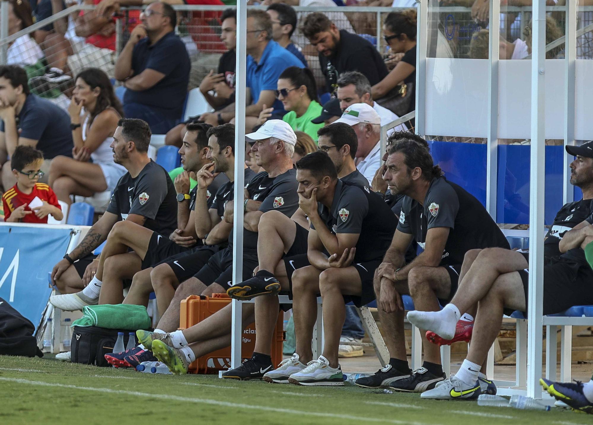 El Elche pierde 1-3 frente al Villarreal B en el segundo partido amistoso en el Pinatar Arena de San Pedro del Pinatar