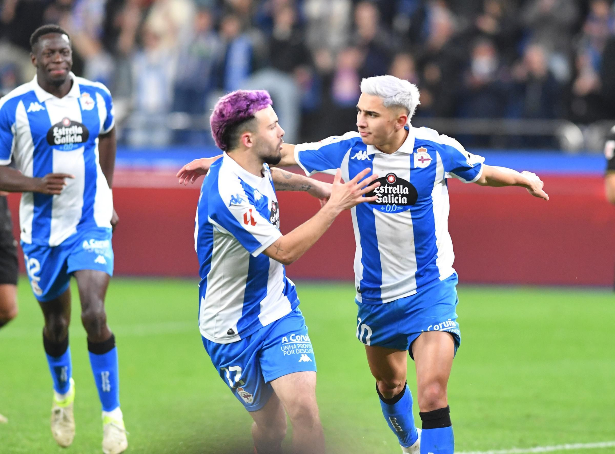 El Dépor golea al Castellón en Riazor (5-1)