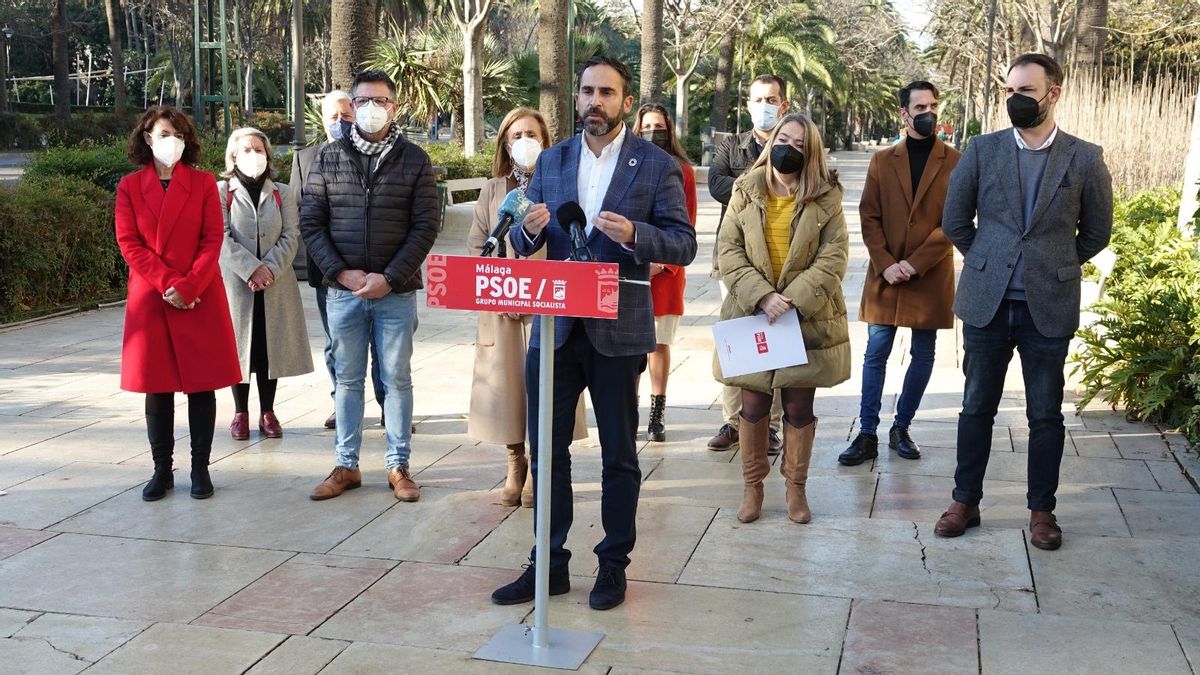 Daniel Pérez, en rueda de prensa.