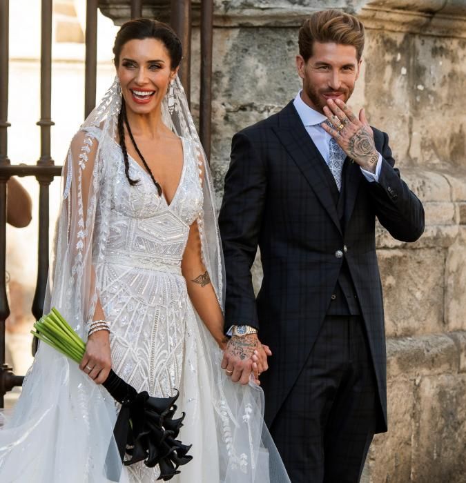 Boda de Sergio Ramos y Pilar Rubio