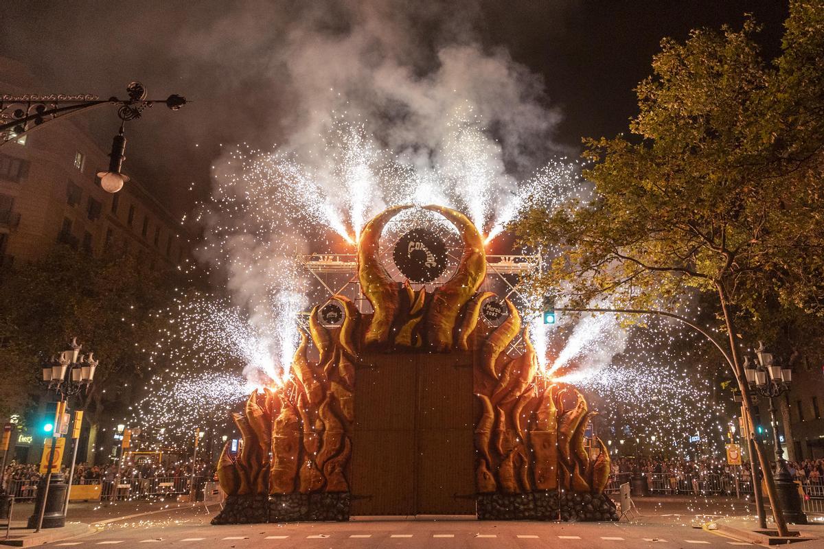 El correfoc de la Mercè, en imágenes