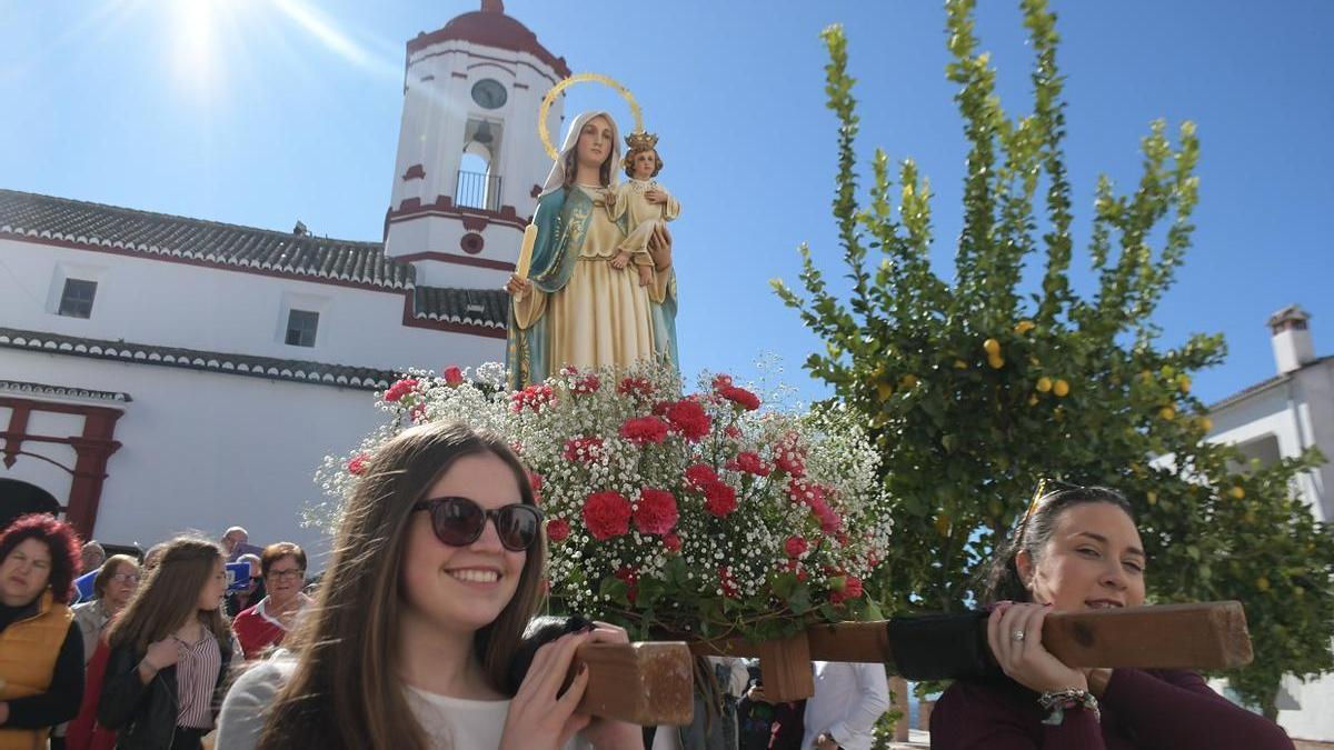 Genalguacil quiere revivir este año la procesión de la Virgen de la Candelaria.
