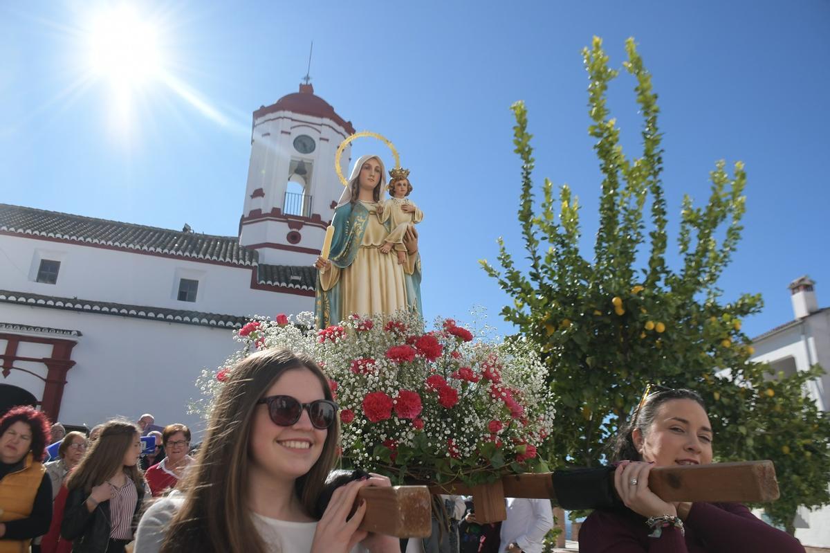 Genalguacil quiere revivir este año la procesión de la Virgen de la Candelaria.