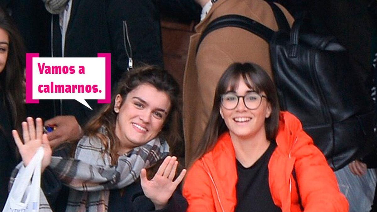 Amaia y Aitana: &quot;Vamos a calmarnos&quot;