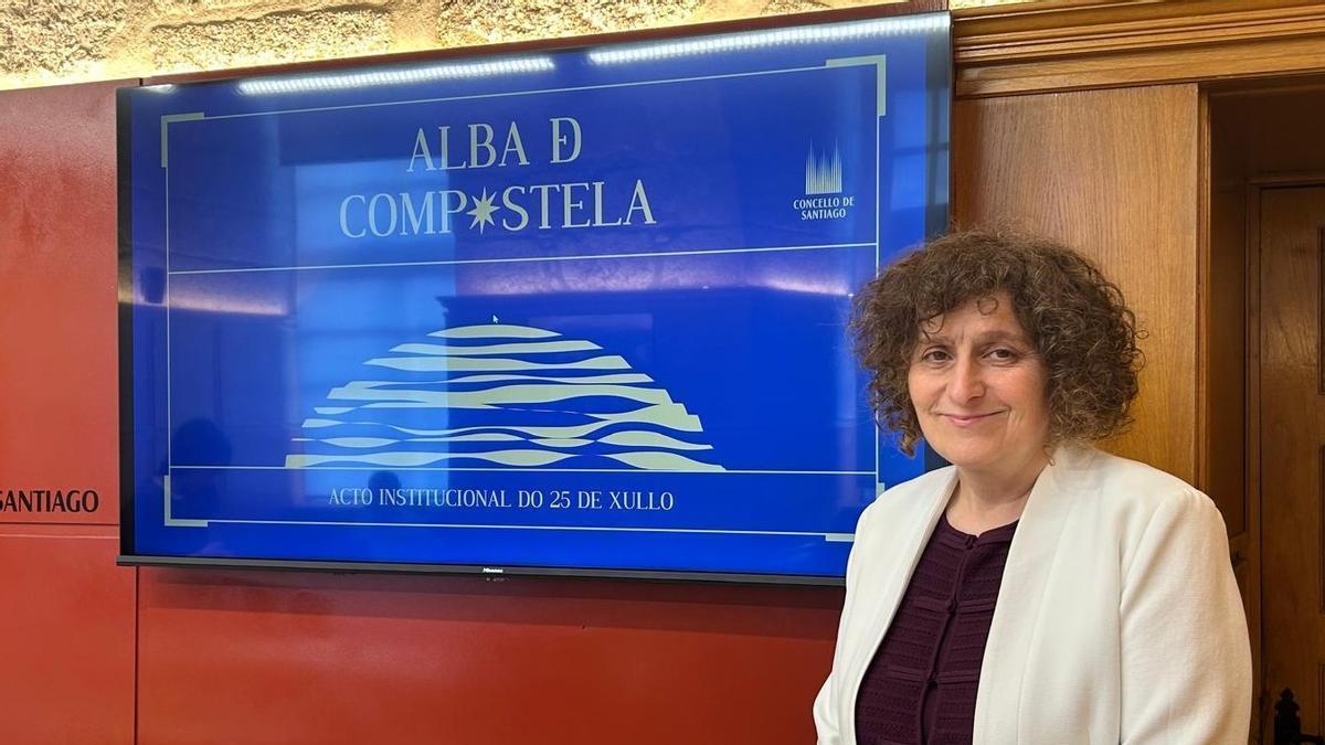 La alcaldesa de Santiago ha dado a conocer los nuevos premiados con el Alba de Compostela.